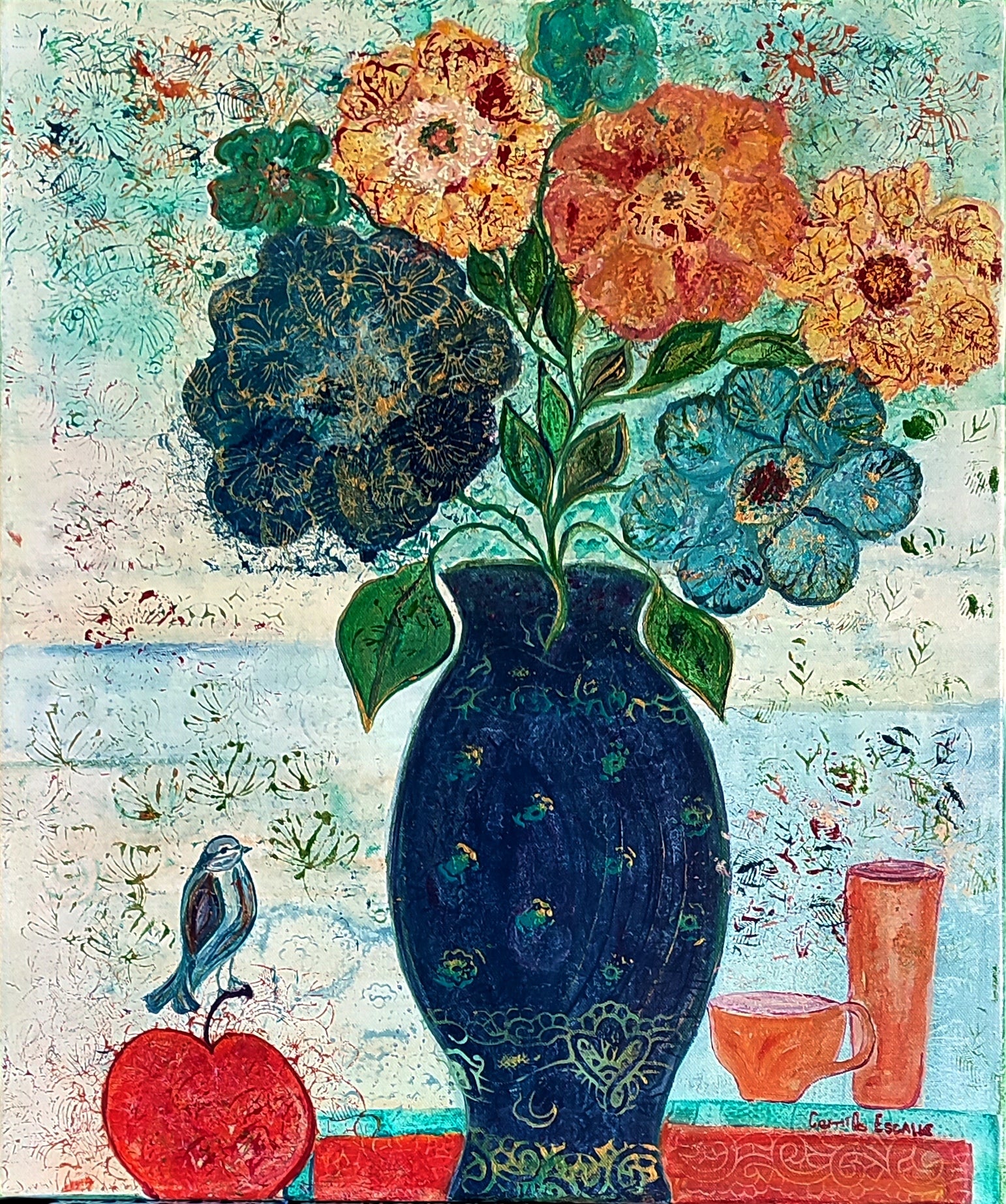 Teckels en Intérieurs Méditerranéens - Série 1 - Fichier Numérique