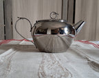 Théière Argentée Métal Vintage - Impression d'Art Numérique