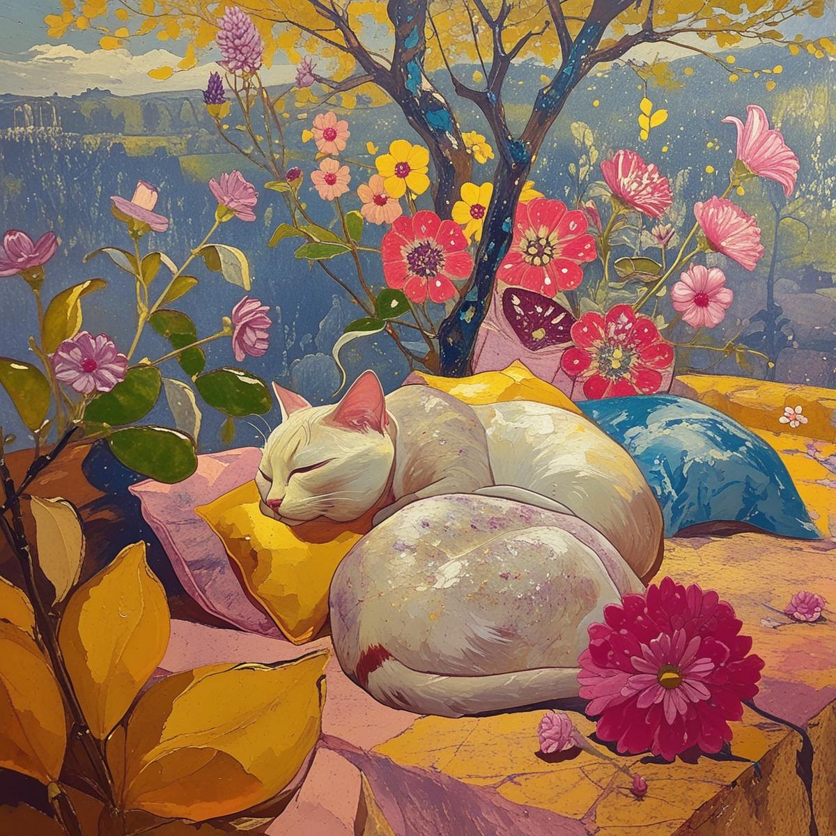 Chats en Terrasses Provençales - Série 4 - Fichier Numérique