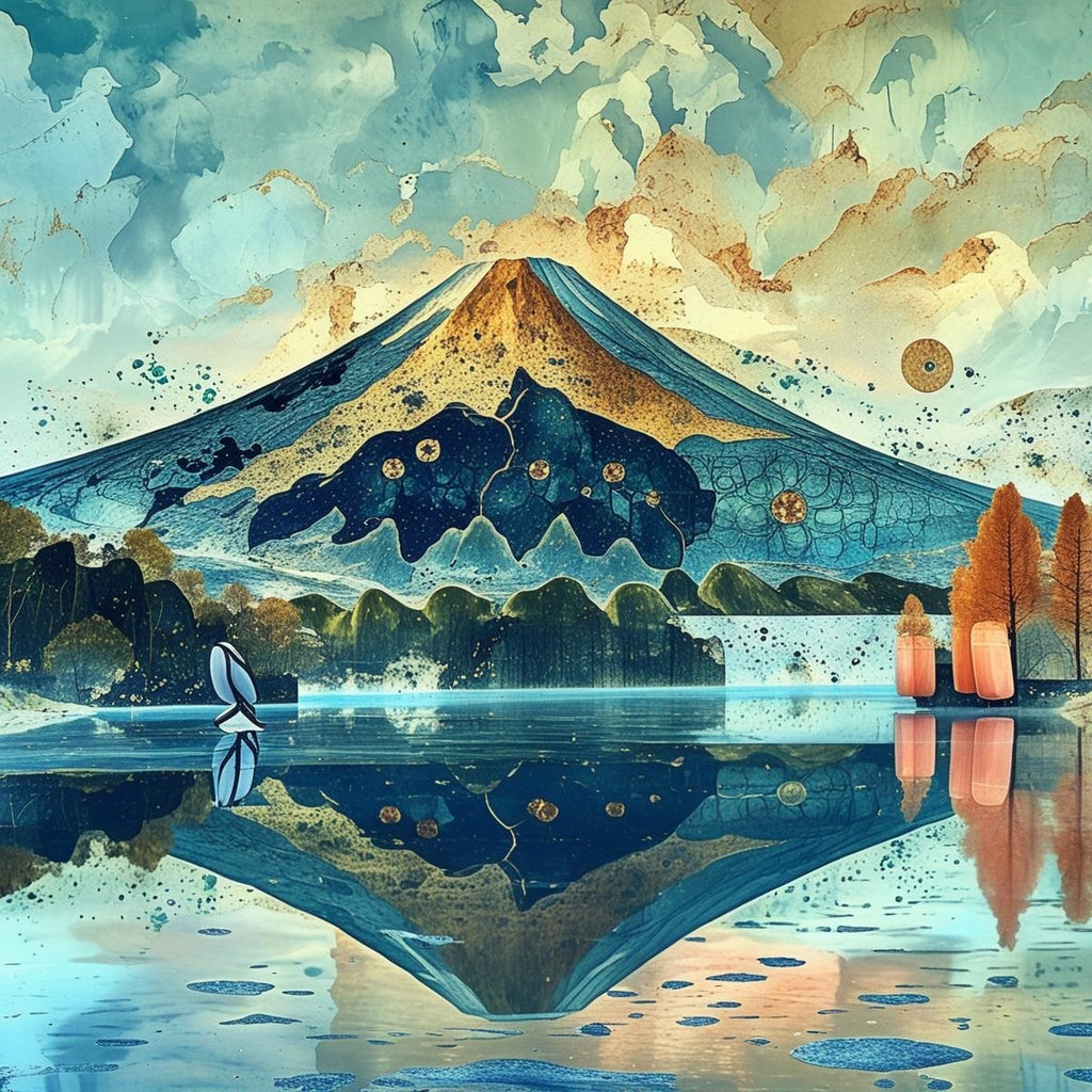 Le Mont Fuji et ses lacs - Série 1 - Fichier Numérique
