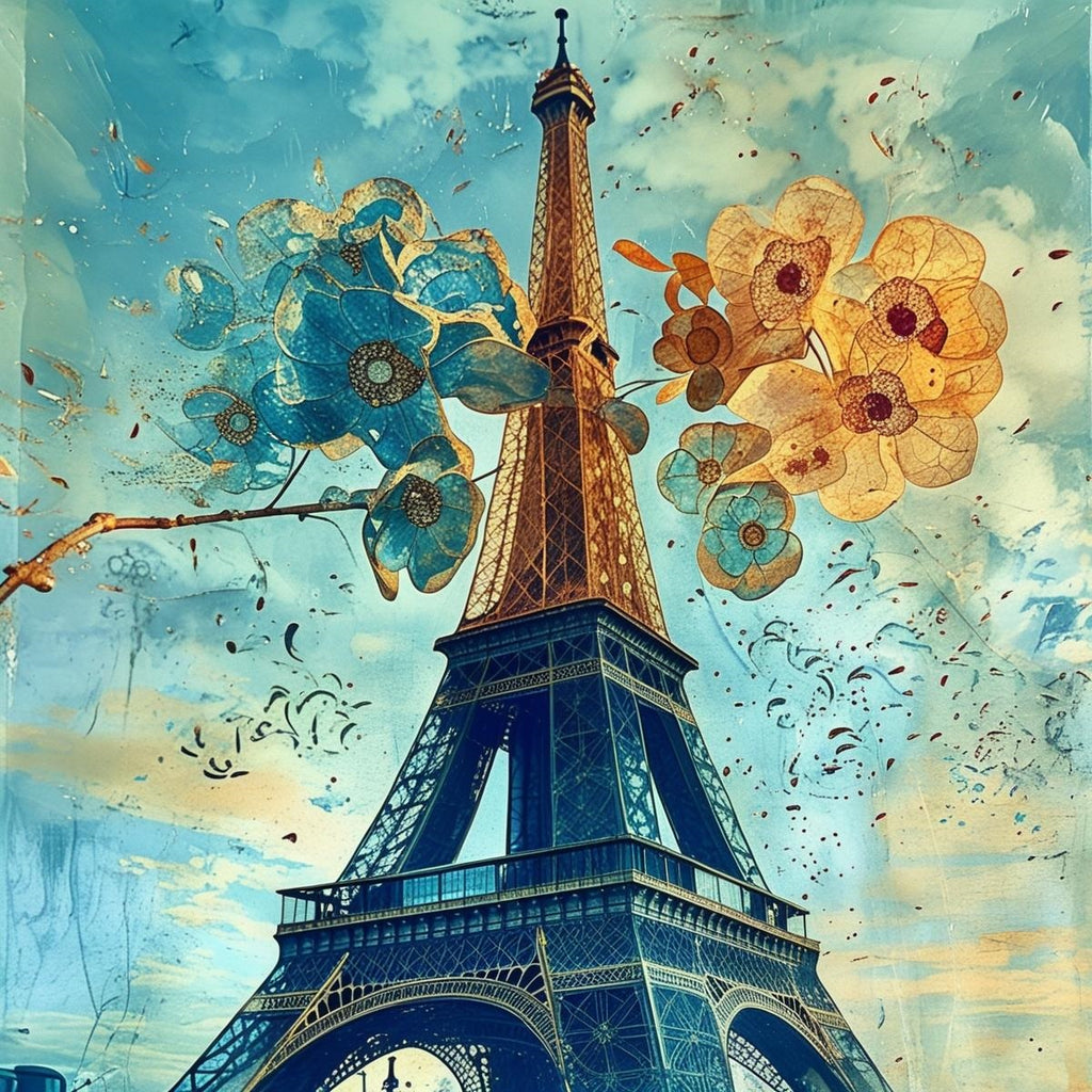 La Tour Eiffel de Paris - Série 1 - Fichier Numérique