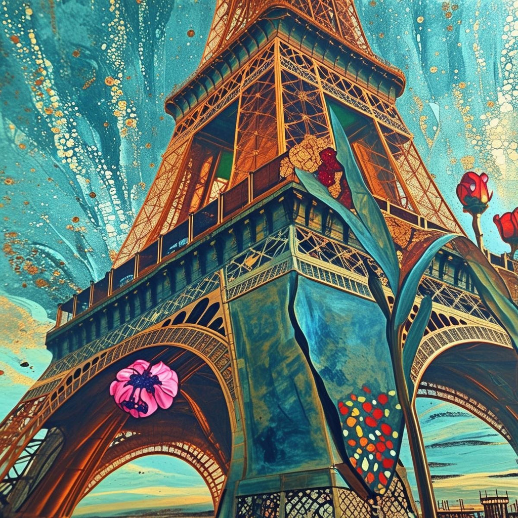 La Tour Eiffel de Paris - Série 2 - Fichier Numérique