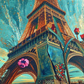 La Tour Eiffel de Paris - Série 2 - Fichier Numérique