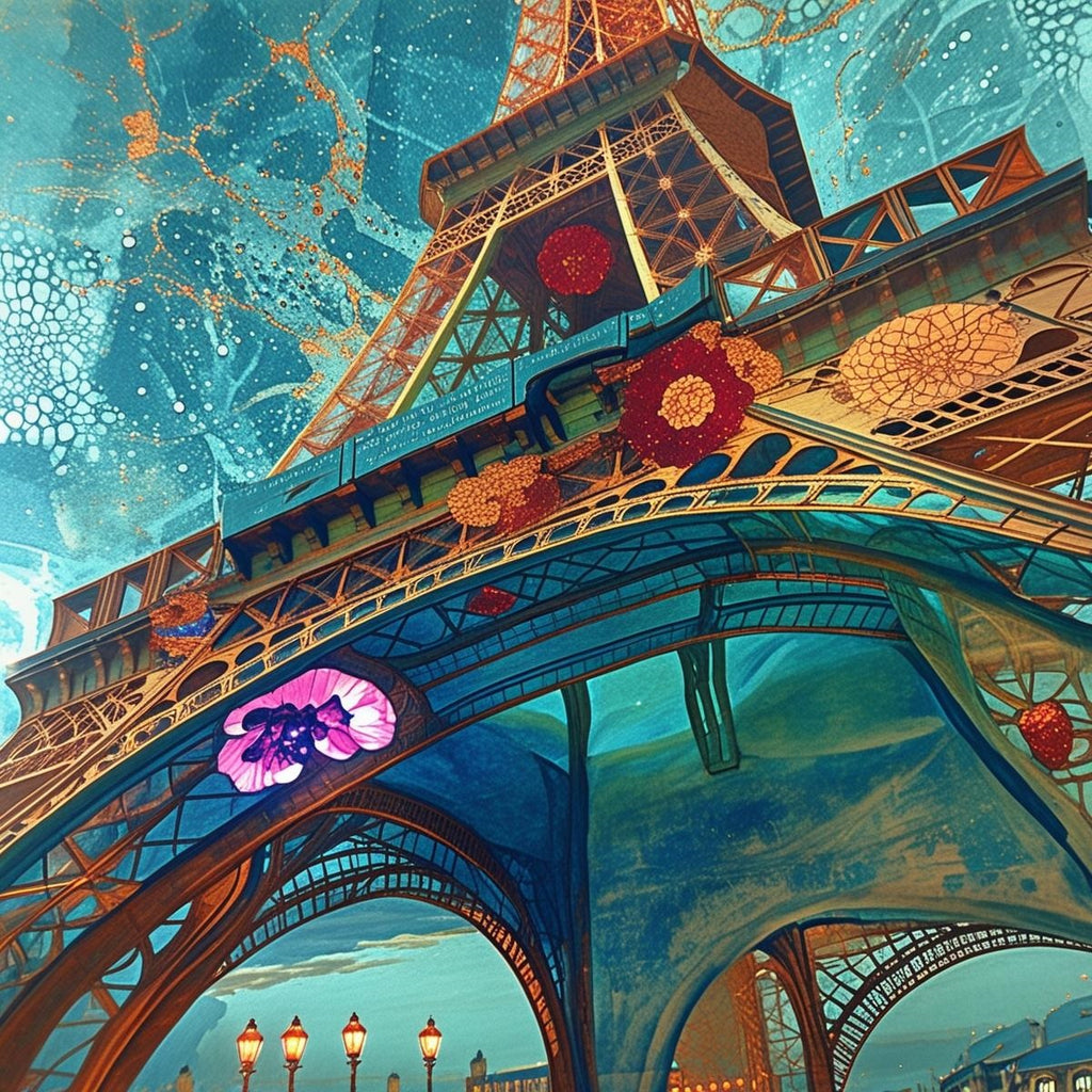 La Tour Eiffel de Paris - Série 2 - Fichier Numérique